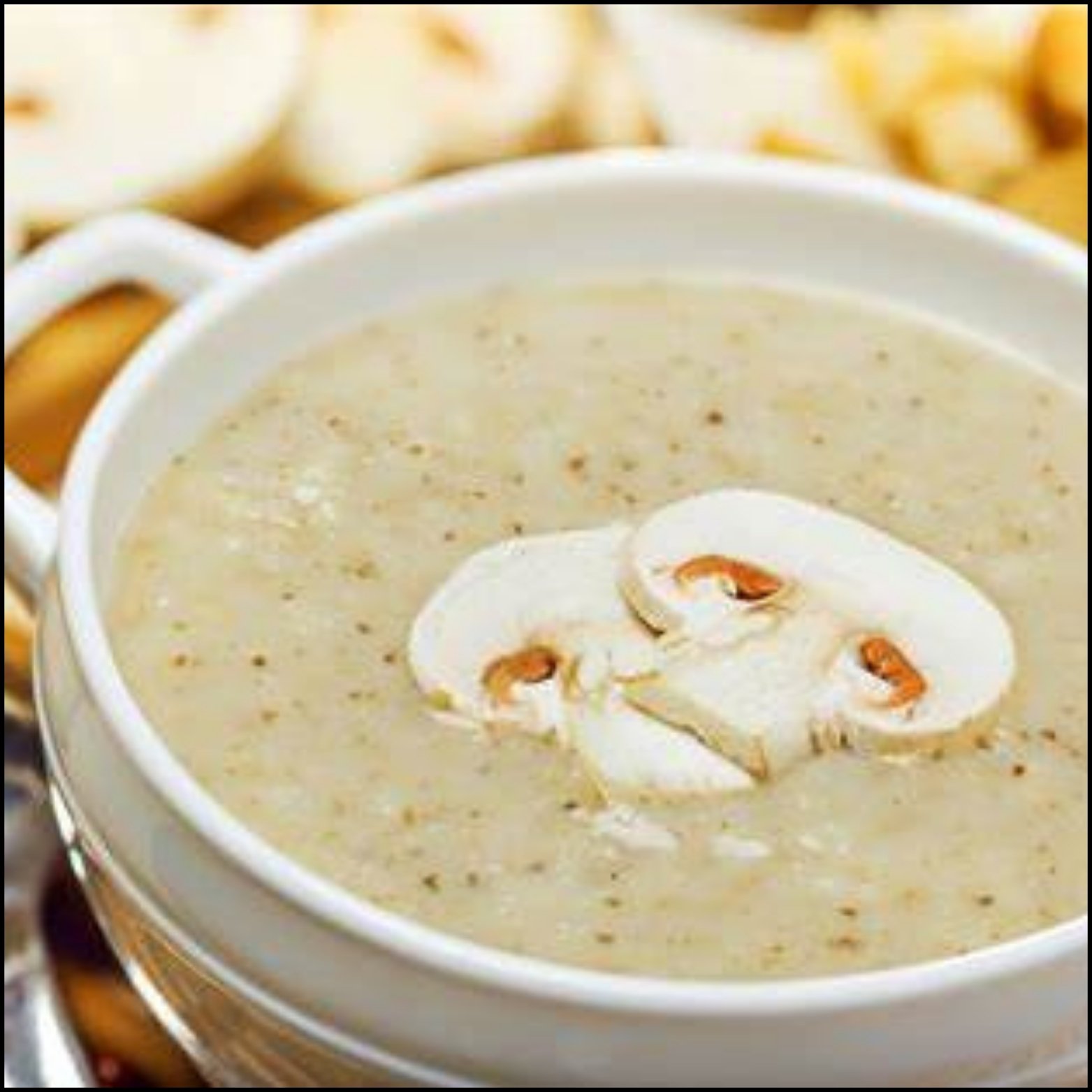 CREAMMY OF MUSHROOM SOUP